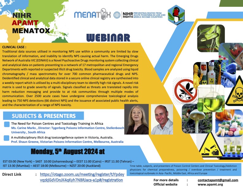 Global Perspectives on Poison Control: Innovating for Rapid Response