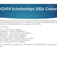 Text: African Network 2025 to 2026: NIHR RIGHT4 Scholarships 2026 Cohort 