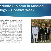Text: African Network 2025 to 2026: Postgraduate Diploma in Medical Toxicology – Contact Week