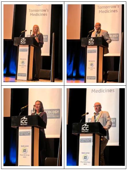 4 NIHR RIGHT 4 team members at Pharmacology 2025 Belfast Symposium