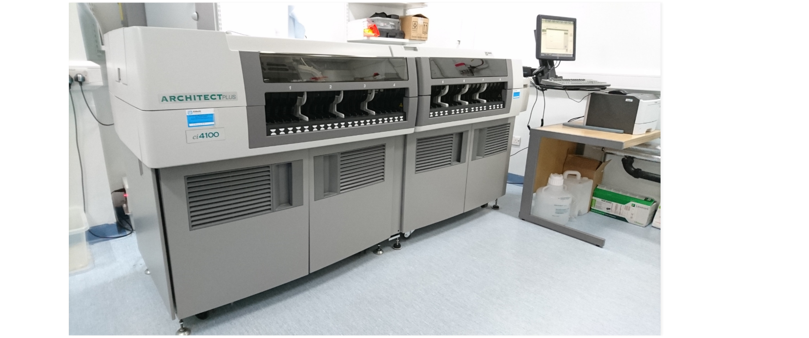 Image of biomarker ARCHITECT ci4100 instrument